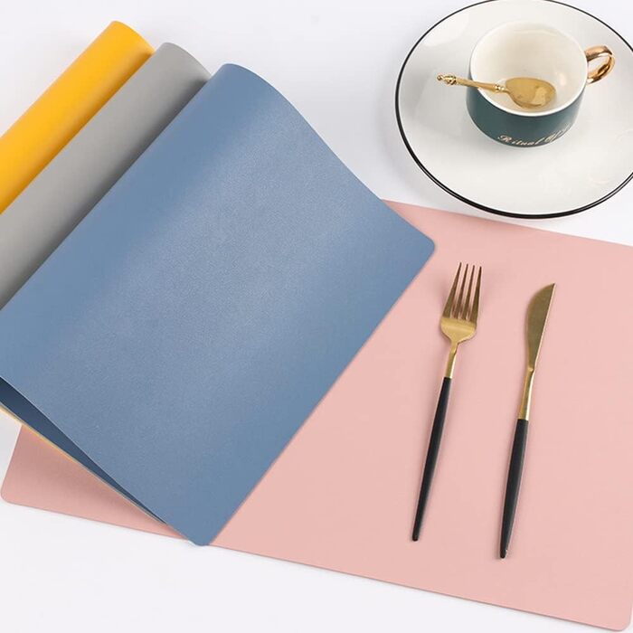 Набір столових серветок, термостійкі, миючі, для кухні та обіднього столу, декор, чорний, 6 шт.