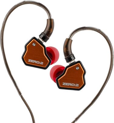 Гц x Crinacle Zero 2 IEM, 10 мм драйвер, дротовий, ігровий, кабель OFC, помаранчевий, 7