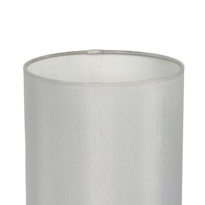 Лампа для столу Relaxdays з кришталевою основою та тканинним абажуром