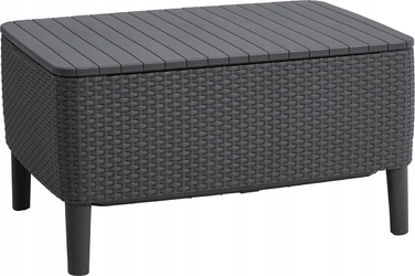 Комплект садових меблів Keter Salemo на 5 осіб, 4 предмети, антрацит