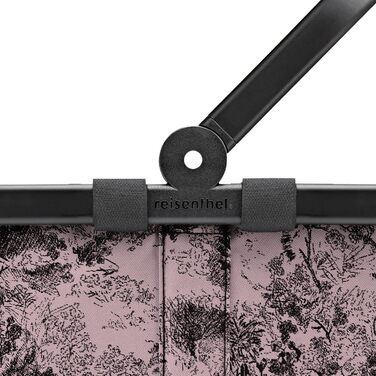 Сумка-шопер Reisenthel Carrybag з великим об'ємом та внутрішньою кишенею – елегантний та водовідштовхуючий дизайн (Jacquard Rose, Single)