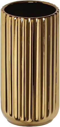 Керамічна ваза HCHLQLZ HE1067-J 18 см золотиста