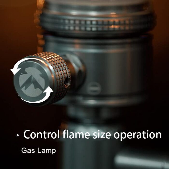 Газова лампа для кемпінгу без кісточок, газова лампа для намету, атмосфери, кемпінгу, газовий ліхтар з дерев'яним футляром для ліхтаря Т - 1 (см-Т-1Д)