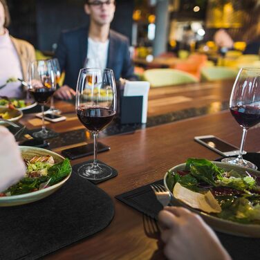 Набір килимків на стіл VILSTO, 18 шт., миючі, для посуду, столових приборів, декор кухні, зеленого кольору