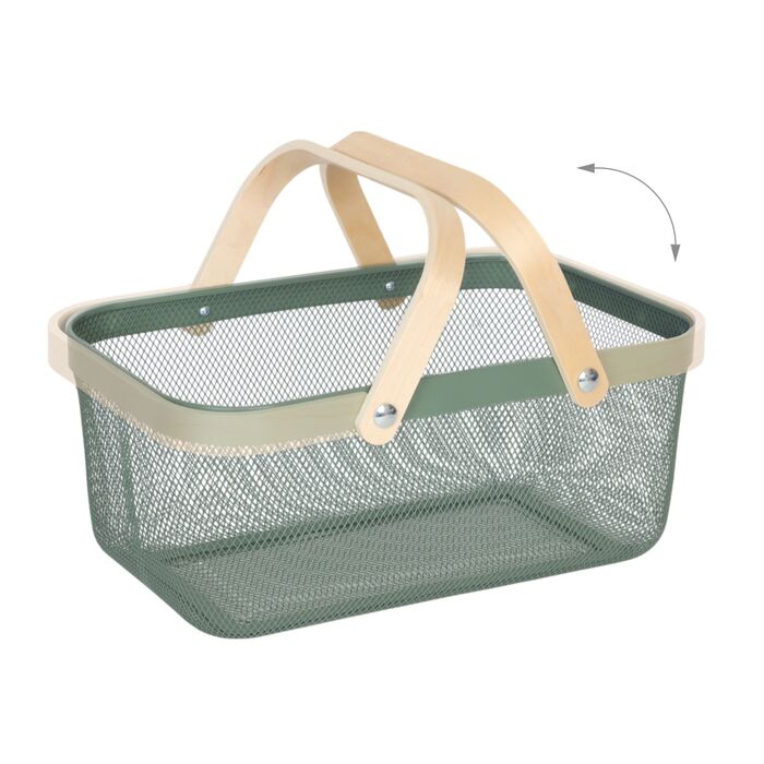 Корзина з ручками та квадратним дном від Relaxdays