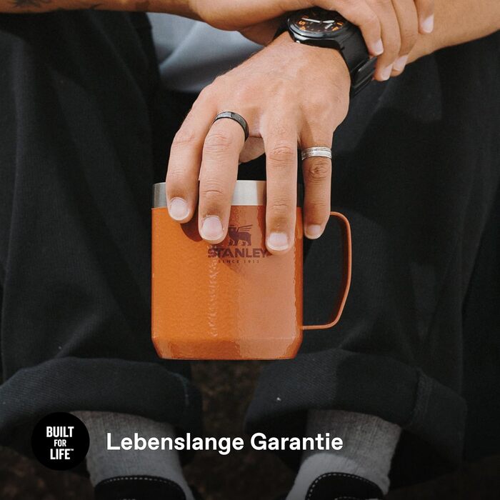 Термокружка Stanley Classic Legendary Camp Mug - 0.35L, Hammertone Clay (нержавіюча сталь)
