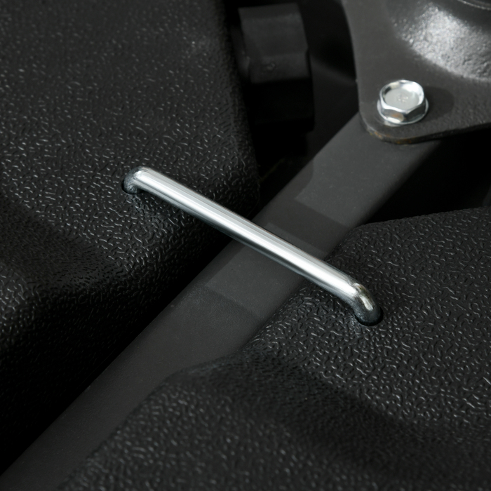 Важкі основи для парасольки, що заповнюються водою та піском, пластик, 103Д x 103Ш x 8,3В см, Чорний