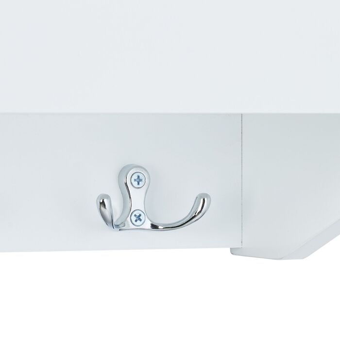 Поличка для стін з 6 гачками Relaxdays