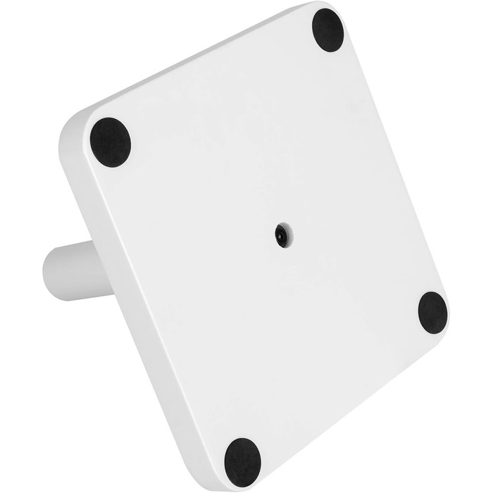 Стійка для одягу VASAGLE, дерев'яна, з 8 гачками, для передпокою, білий колір RCR010W02