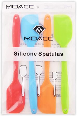 Набір силіконових лопаток для скребка для тіста MOACC 500F (5 шт. )
