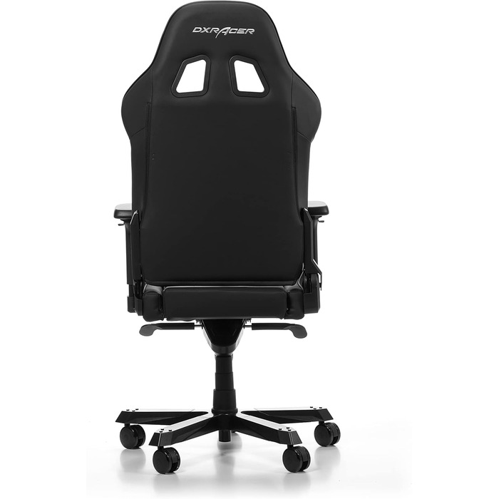 Ігрове крісло DXRacer King K99, шкірозамінник, чорне, до 200 см