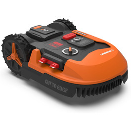Робот-газонокосилка WORX Landroid Plus WR147E.1 для газонів до 1000 м², з обмежувальним кабелем, AIA Navigation, керування через додаток, Wi-Fi, Bluetooth, плаваюче лезо, кут нахилу до 35%