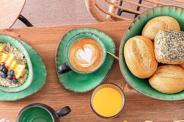 Sänger Kaffeeservice Palm Beach: 12-частинний набір посуду з кераміки для 4 осіб, преміум-якість