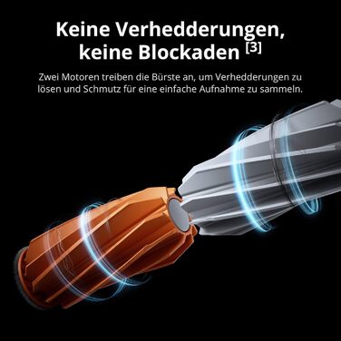 Робот-пилосос DJI ROMO S з функцією миття підлоги, 25000 Па потужність всмоктування, розпізнавання перешкод рівня дрона, два роботизовані руки, 200 днів без обслуговування, автоматичне очищення та сушіння моп-насадки (DJI ROMO P (версія з баком для води))