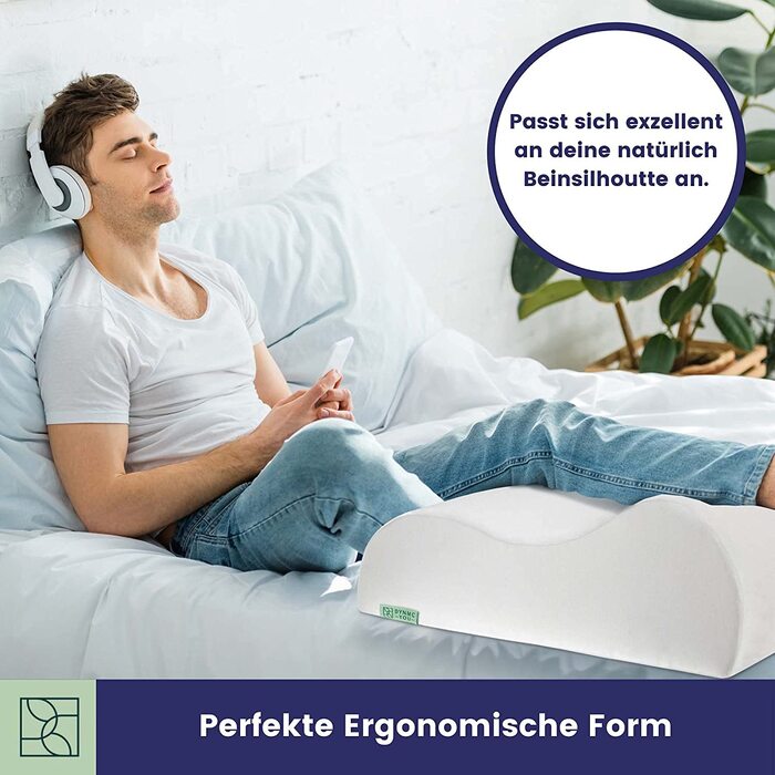 Подушка для ніг з ортопедичним ефектом для дорослих, для полегшення навантаження на ноги, з підтримкою, сертифікат Oeko-Tex