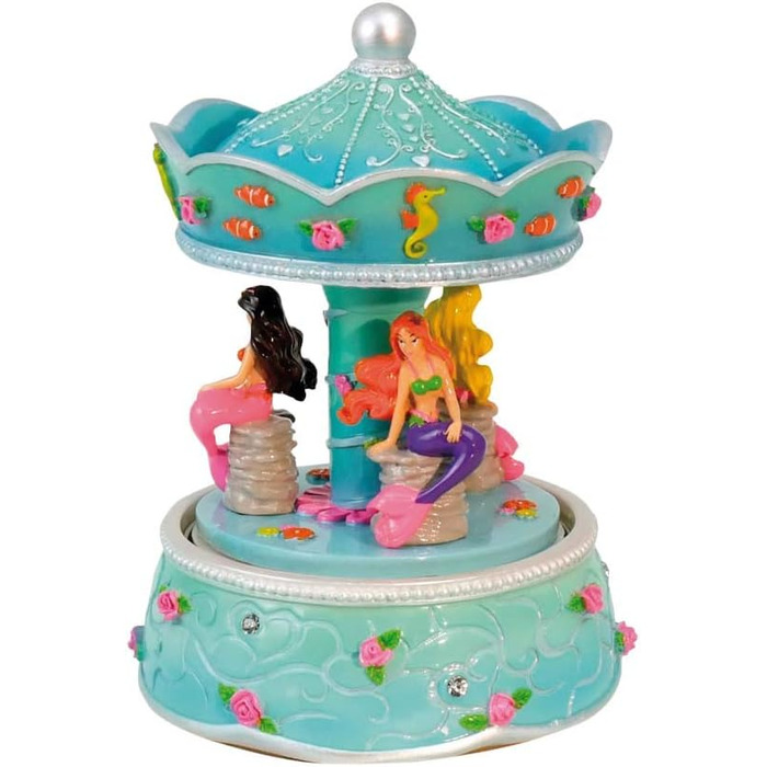 857922 Music Box Mermaids Carousel, 857922 Music Box Mermaids Carousel