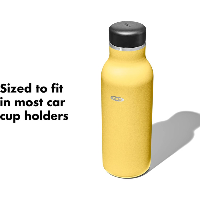Термофляга OXO Strive, 473 мл, Citrin - ізольована, звичайний кришкою