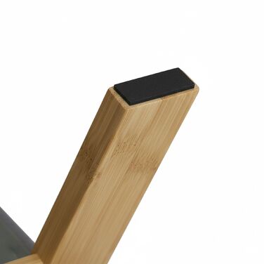 Підставка для ніг Relaxdays з бамбука та тканини