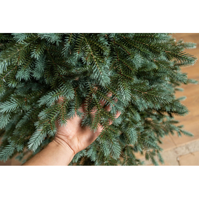 Ялинка штучна 'Аляска' Зелено-Блакитна 1,50 м