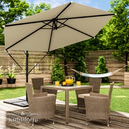 Cantilever Parasol Alu Cream Ø300см Захист від ультрафіолету 80+