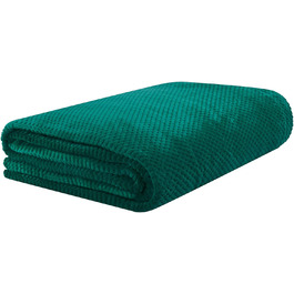 Покривало ХОМЛА Ноа 220 х 240 см-покривало для ліжка покривало для дивана пухова ковдра Ковдра-пухнасте і м'яке-Поліестер Зелений Зелений 220 х 240 см