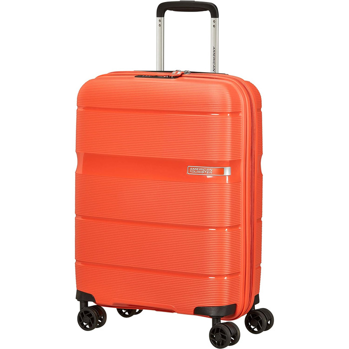 Валіза American Tourister Linex - Spinner M, 66 см, 63 л, (помаранчева (Tigerlily Orange), S (55 см - 34 л))