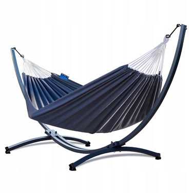 Садовий гамак POTENZA ROMA XL 220x160 см зі сталевою стійкою, витримує до 220 кг