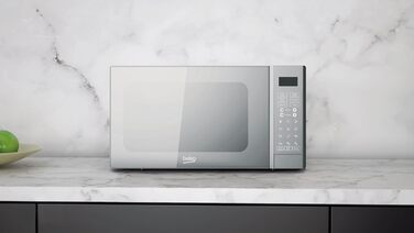 Мікрохвильова піч Beko MGF30330S, 30 л, цифрова, функція гриля, срібло