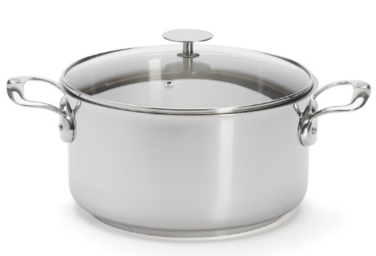 de Buyer Milady 5.4L Stainless Steel Stockpot with Lid (3427.24), 24