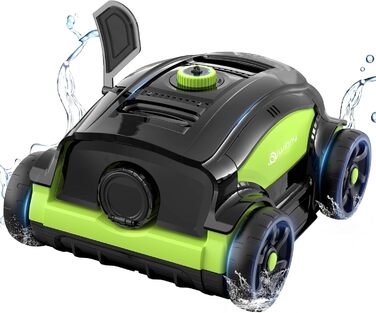 Робот-пилосос для басейну WINNY POOL CLEANER WY1103. Бездротовий, акумуляторний, час роботи 120 хв, подвійний мотор, LED-дисплей, фільтр прецизії 180μm, автоматичне паркування, для басейнів до 120 м²