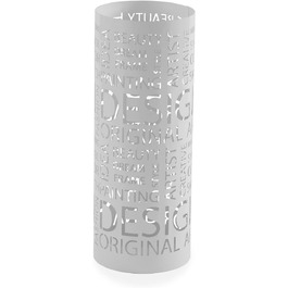 Сучасна металева підставка для парасоль для дому, біла, 49 x 19 x 19 см