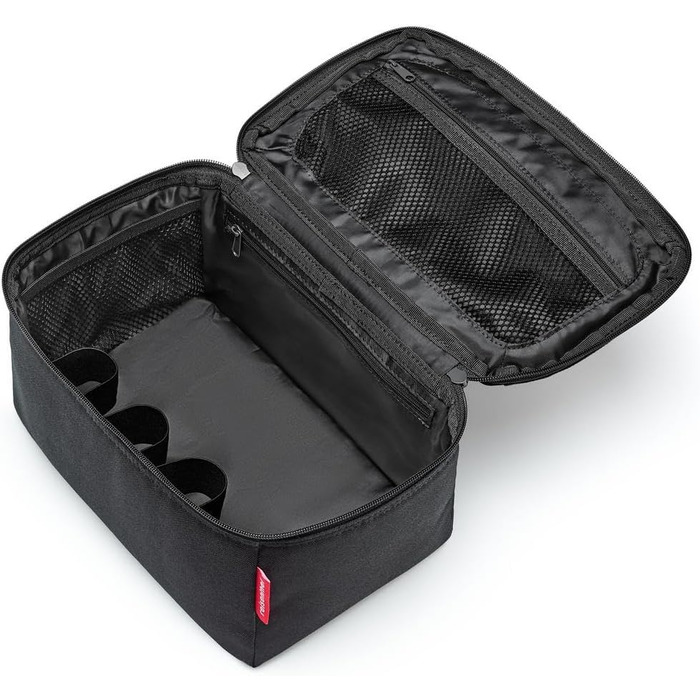 Квадратна туалетна сумка, органайзер для багажу, косметичка чорна (макс. 60 символів)