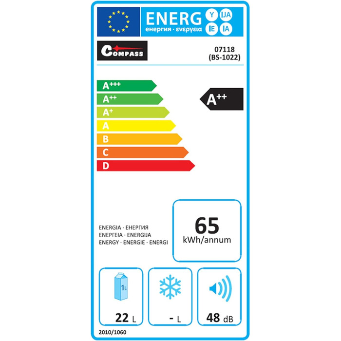 Кулер Compass 07118 22л 230В/12В ECO A