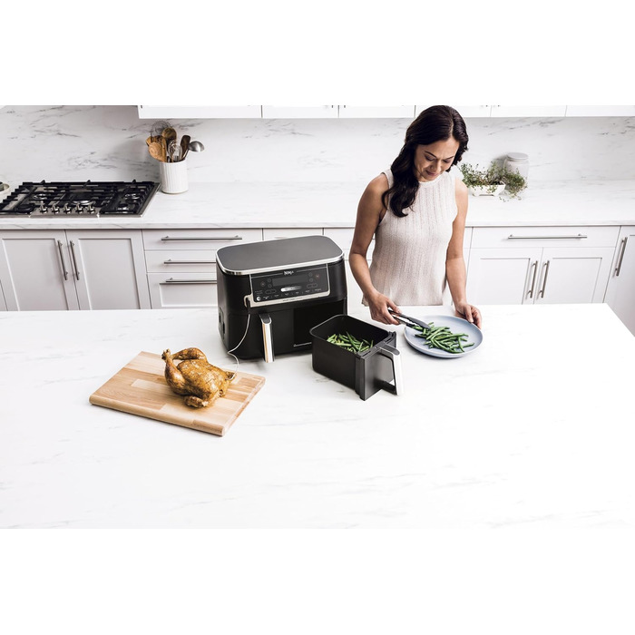 Ninja Foodi Max Airfryer AF451EU - Фритюрниця Повітряна, 7.6л, Чорна