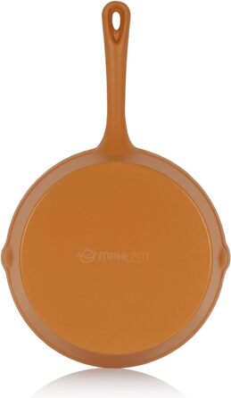 Сковорода чавунна Mahlzeit Ø24 см помаранчева