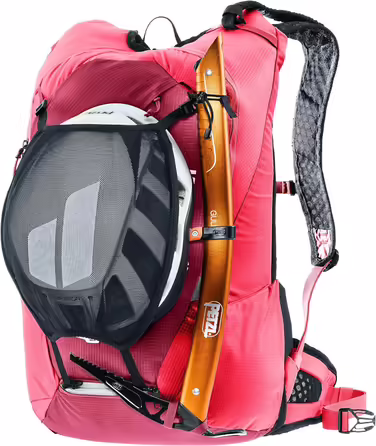 Жіночий легкий рюкзак для лижних турів deuter Updays 24 SL, рубін-хібіскус, 24 л