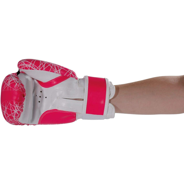Дитячі боксерські рукавички Kwon неонового рожево-синього кольору (0,17 кг, троянда)