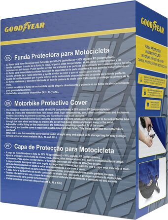 Goodyear MOTORCYCLE COVER GY SIZE.M MOTORCYCLE SIZE.M, Goodyear MOTORCYCLE COVER GY SIZE.M MOTORCYCLE SIZE.M