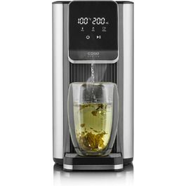 Диспенсер гарячої води CASO HW 630: 2600W, 40-100°C, 7 режимів дозування, 2.5л бак, фільтр, захист від накипу, дитячий режим, нержавіюча сталь