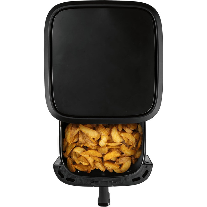 Фритюрниця повітряна GOURMETmaxx з 2 камерами | 10L | Вертикальна, з сенсорним дисплеєм
