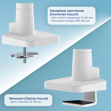 Настільне кріплення для монітора GamePro MAG701WBL