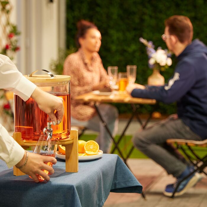 Дозатор для напоїв Relaxdays для холодних та гарячих напоїв