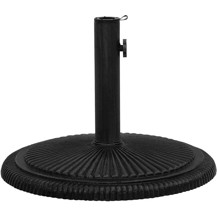 Підставка для парасольки від vidaXL, чавун, білий, 45x45x30 см