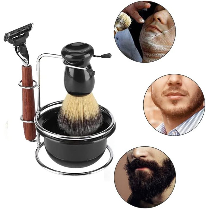 Набір для догляду за бородою MOUMOUTEN (4 в 1)