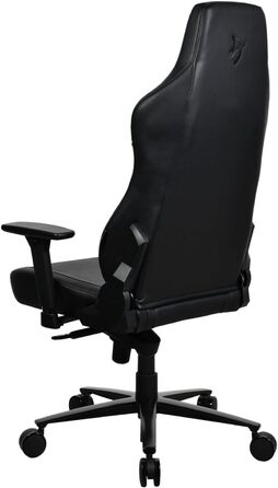 Ігровий та офісний крісло Arozzi Torretta Premium SoftFabric™ з регульованими підлокітниками, високою спинкою та подушками - Чорний