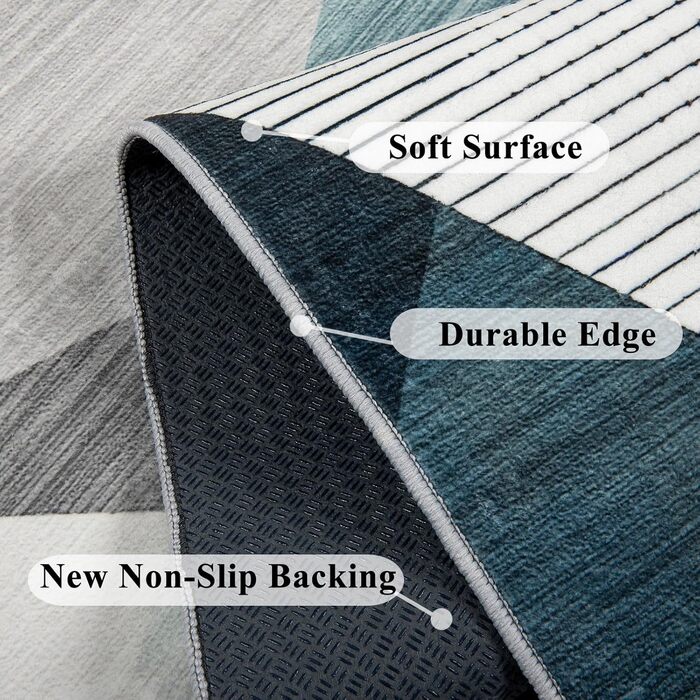 Килимок для захисту підлоги під стілець: 90x120 см, антиковзаюча підкладка для офісного/ігрового крісла, килимок для захисту від подряпин