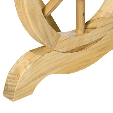 Лавочка для саду з дерева, стійка до погодних умов. Міцна лавка для саду, садові меблі, рустикальний стиль, натуральне дерево. Розміри: 98 x 50 x 39,5 см.