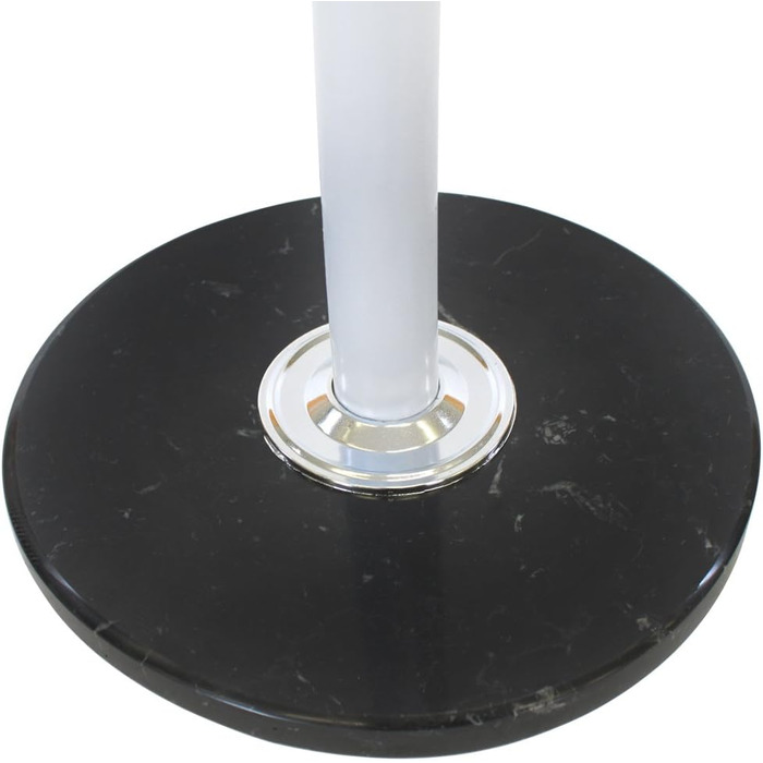 Тектайк Вішалка для одягу з металу, 170 см, стабільна основа, різні кольори (білий) - 401034