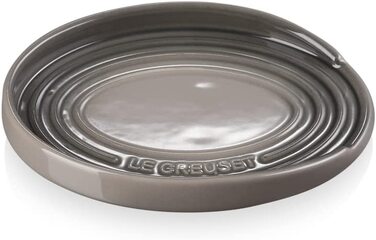 Підставка для ложок Le Creuset овальна з кераміки, вишневий колір, 71507150600099 (Чорний матовий)
