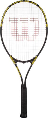 Ракетка для тенісу для дорослих Wilson Tour Slam, чорна/жовта рукоятка 3 (4 3/8)